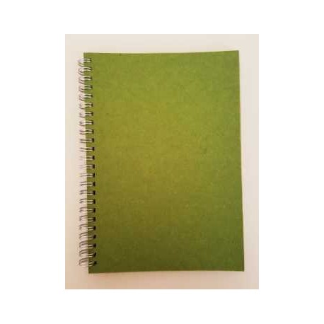 Cuaderno ecológico con espiral 'MilhojasEco' A5 (1ud)