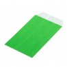 Sobre de papel verde 8x15cm. (250ud)